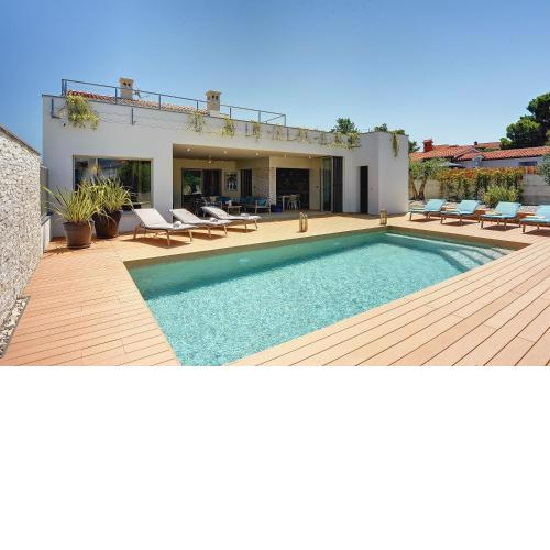 Traumvilla mit Blick auf die Brijuni Inseln, privatem Pool