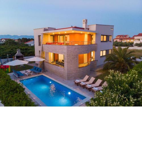 Vila Zatona Sunset with heated swimming pool