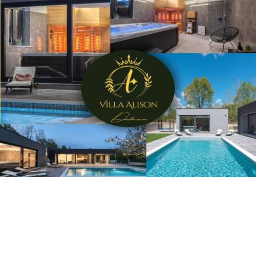Villa Alison Deluxe with private spa and heated swimming pool