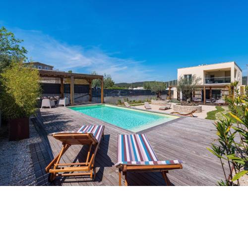 Villa in Bibinje with Private Pool and Garden