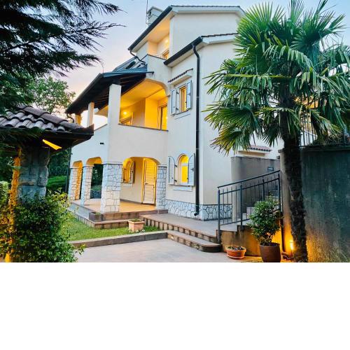 Villa near Opatija with a view of the Adriatic Sea