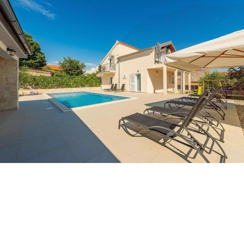 Villa Petar with private pool and children's playground, peace and serenity in rural area
