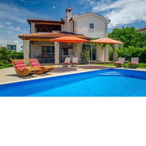 Villa Sunset with sea view for 6 persons near Novigrad
