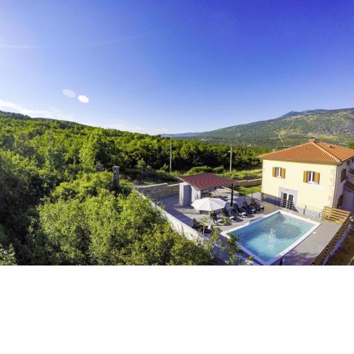 Villa Telma in Kostrčani - Haus für 8-10 Personen