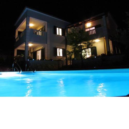 Villa with garden and pool Supetar Island Brac